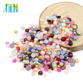 Top Quality MIX Color Plastic Pearl abs Half Beads Pearls for Mobile Phone Shell